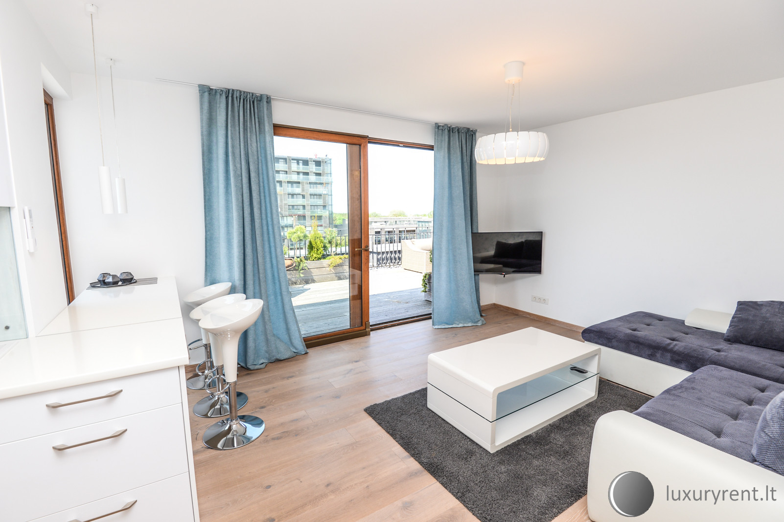 Sea View Penthouse Terrace Palanga Vakarai